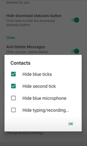 hide blueticks